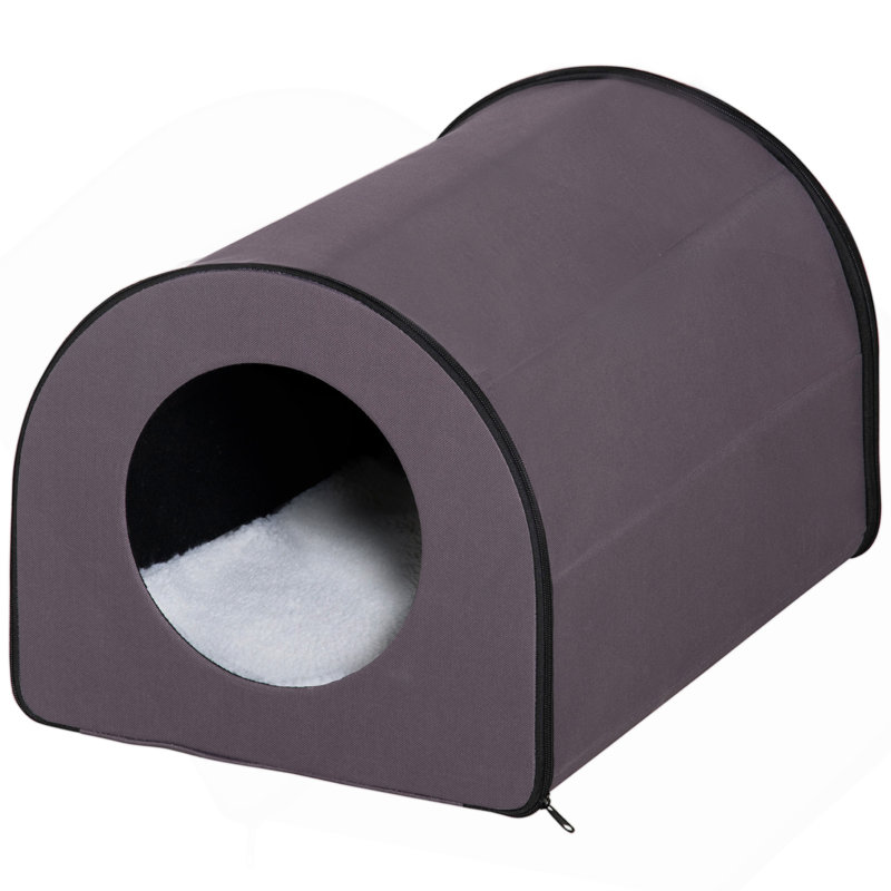 Abri pour chat portatif et imperméable pour chat Dome
