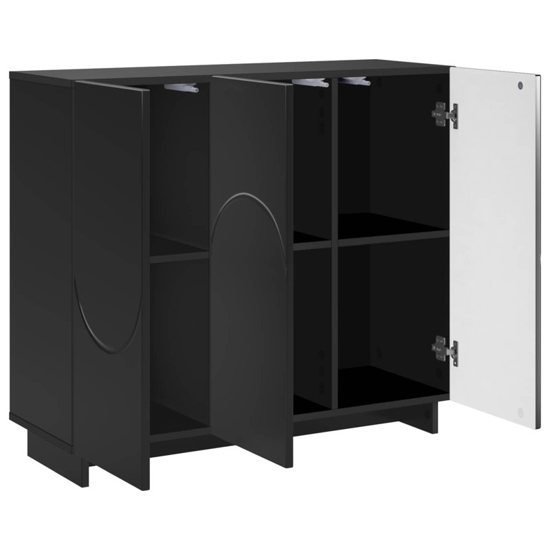 85.5cm Sideboard, Black