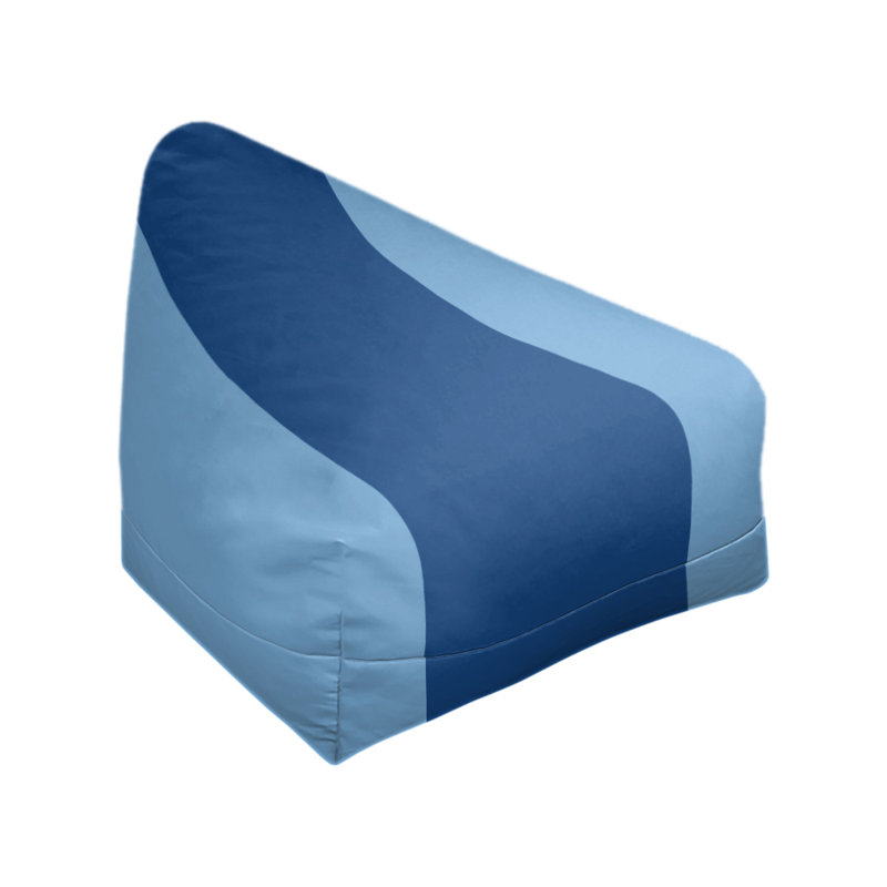 Housse de sac de pois standard Kansas City, Bleu poudre / bleu royal / bleu poudre