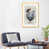 Toile avec cadre en bois beige n'est pas disponible