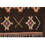 Tapis géométrique marocain noué à la main 7 x 11