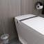 28 po X 15 po Baignoire de trempage autoportante en céramique Flatbottom