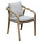 Ensemble repas 7 pièces Joly, beige-69535557