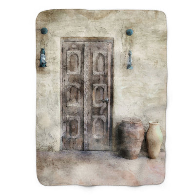 Watercolor Entrances - Couverture 1 pièce de qualité supérieure