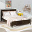 Structure de lit double de style minimaliste-1869712950