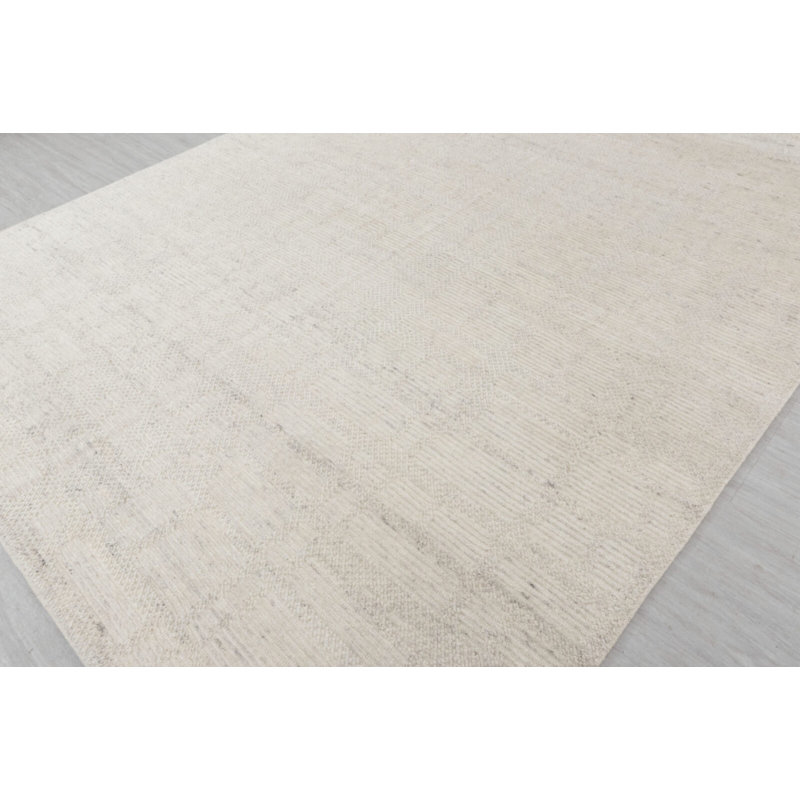 Contemporary, Stuart Street Collection One-of-a-Kind Rectangle 8' X 9'11" Hand Knotted Area Rug