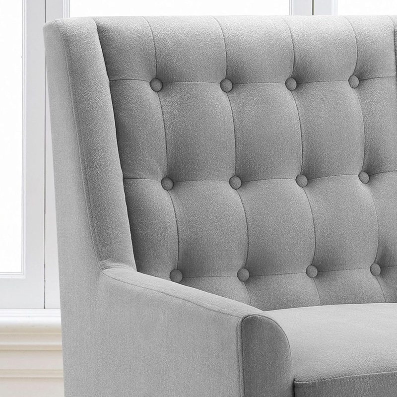 Fauteuil confortable Modern Furniture, Gris