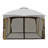 Universal APEX GARDEN Replacement Mosquito Netting For 10' X 12' Gazebo-72435850