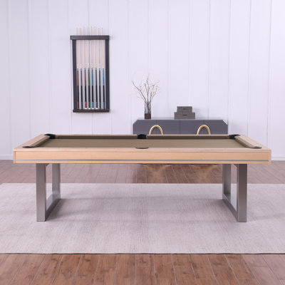 Table de billard en bois massif avec plateau de salle à manger Harmony