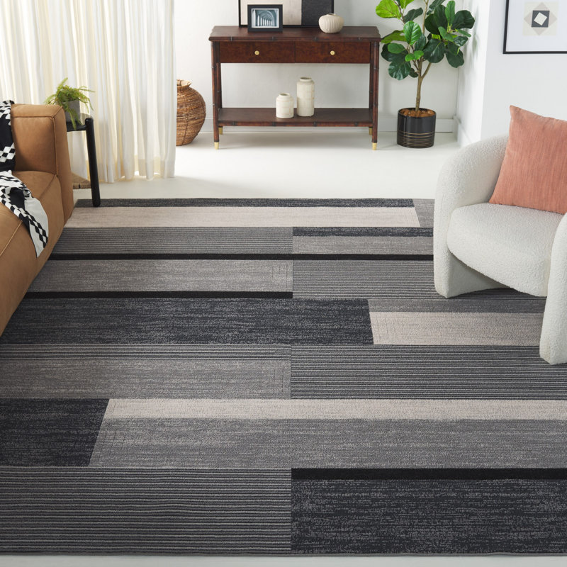 Novello Performance Geometric Rug, Rectangle 8' x 10'