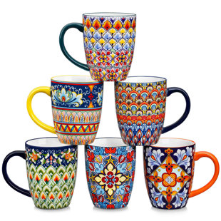 16 oz. Coffee Mugs (Set of 6)
