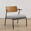 fauteuil d'appoint Mid-Century moderne-1243403767