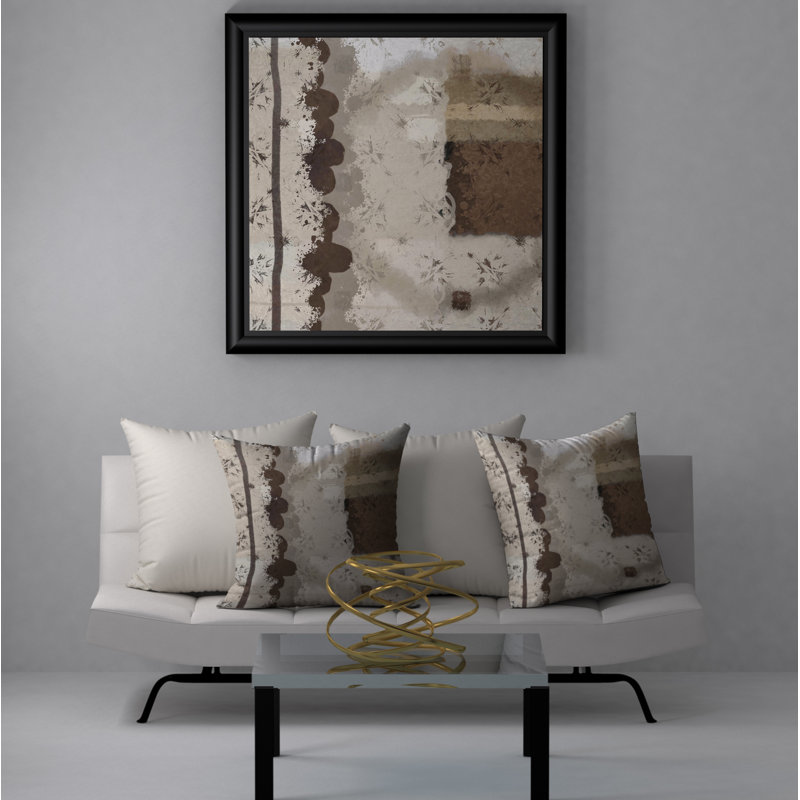 Housse de coussin carré et insert, 20 po x 20 po