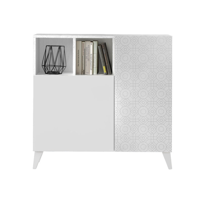 12 Pair Shoe Storage Cabinet, White