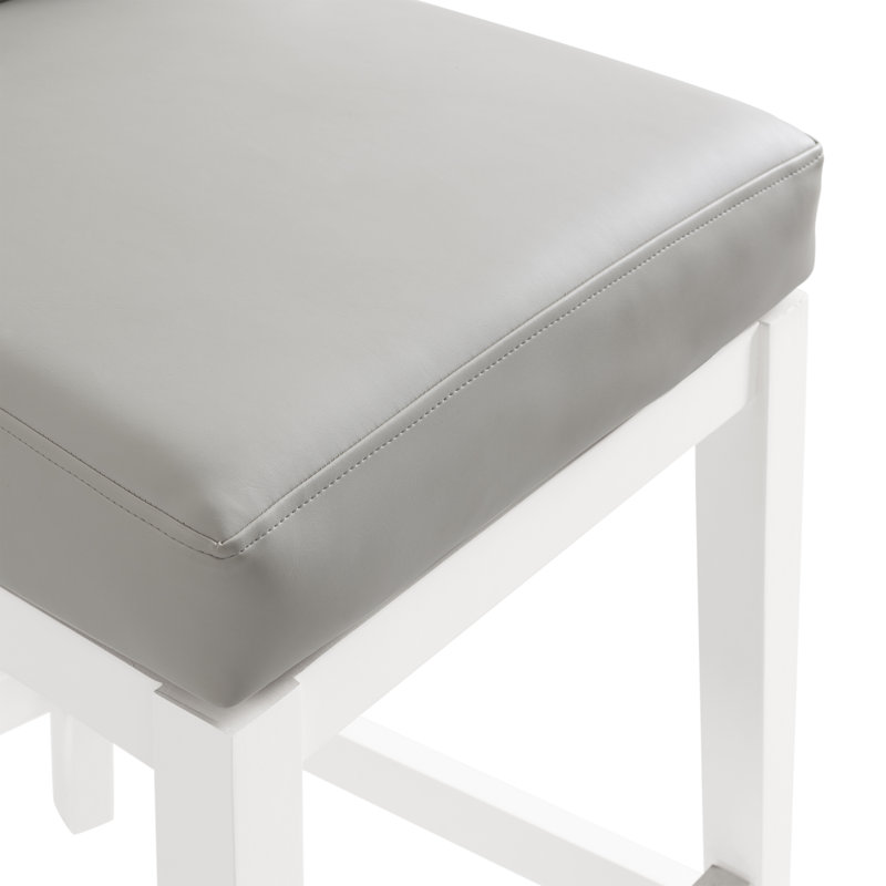Tabouret pivotant à hauteur de bar Ellie, siège d'une hauteur de 26 pouces, simple, 1