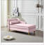 Chaise longue moderne avec revêtement en velours-93932694