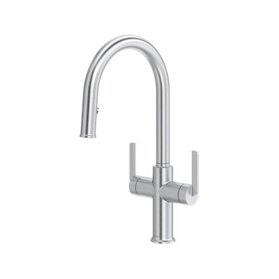 Authentica Pull-Down Kitchen Faucet With U-Spout