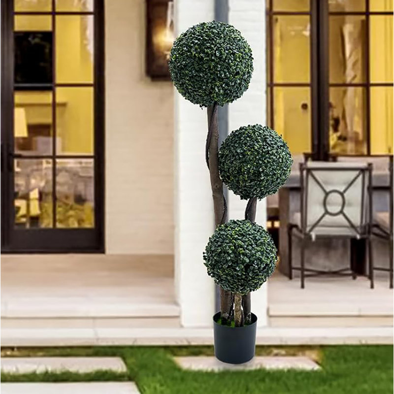 Milan Ball Plant, 92cm H x 15cm W x 15cm D