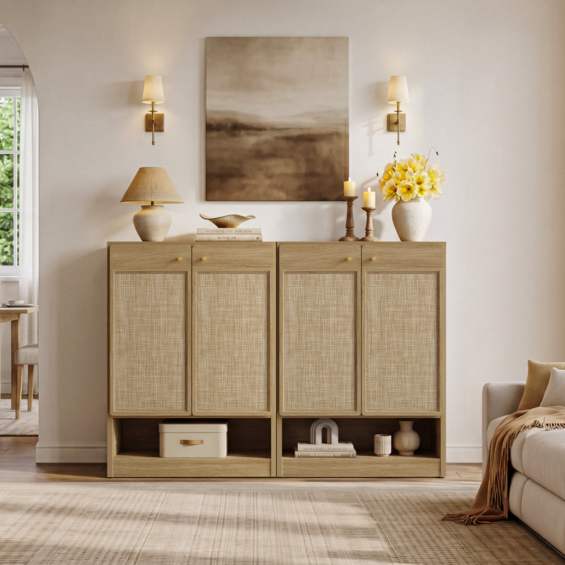 Armoire de rangement pour chaussures Consiglia Boho, 1 pièce