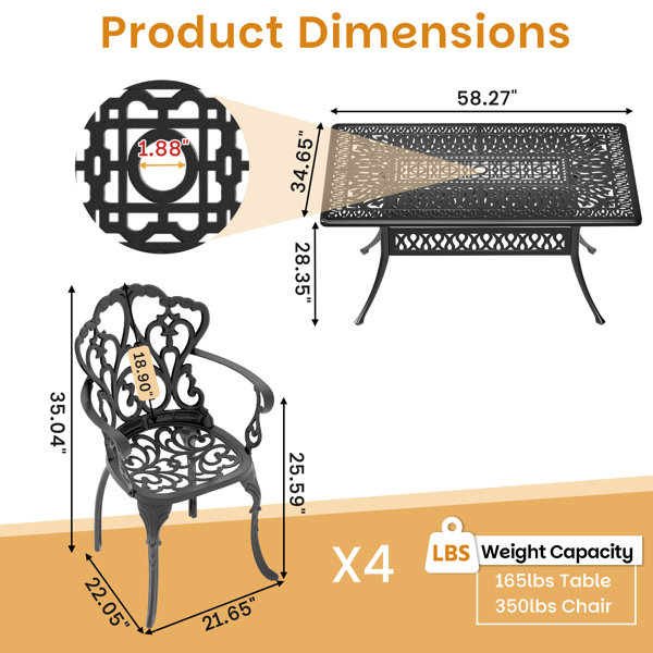 Dimensions du produit