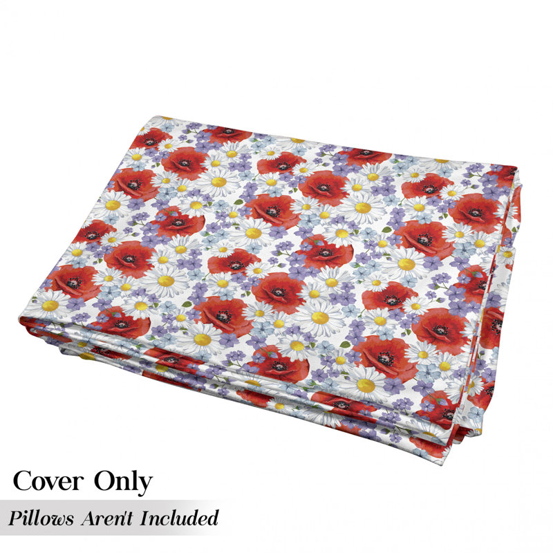 Housse de coussin Summer Wildflowers, H 2 po x l 36 po x P 88 po