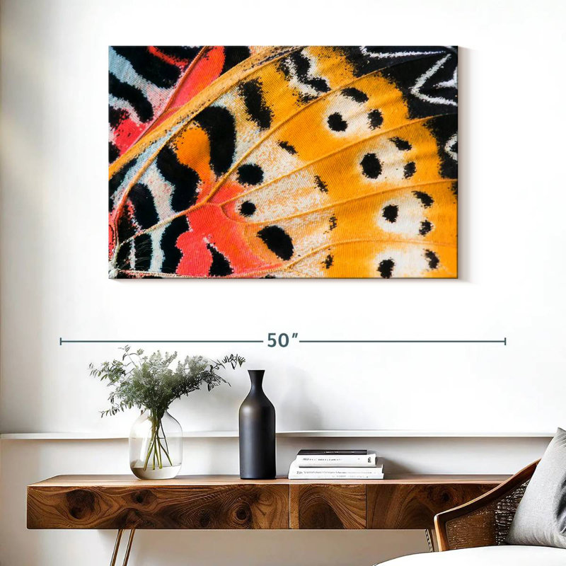 Brampt Butterfly Wing, 26" H x 39" W
