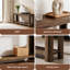 Table d'entrée compacte, console de style naturel