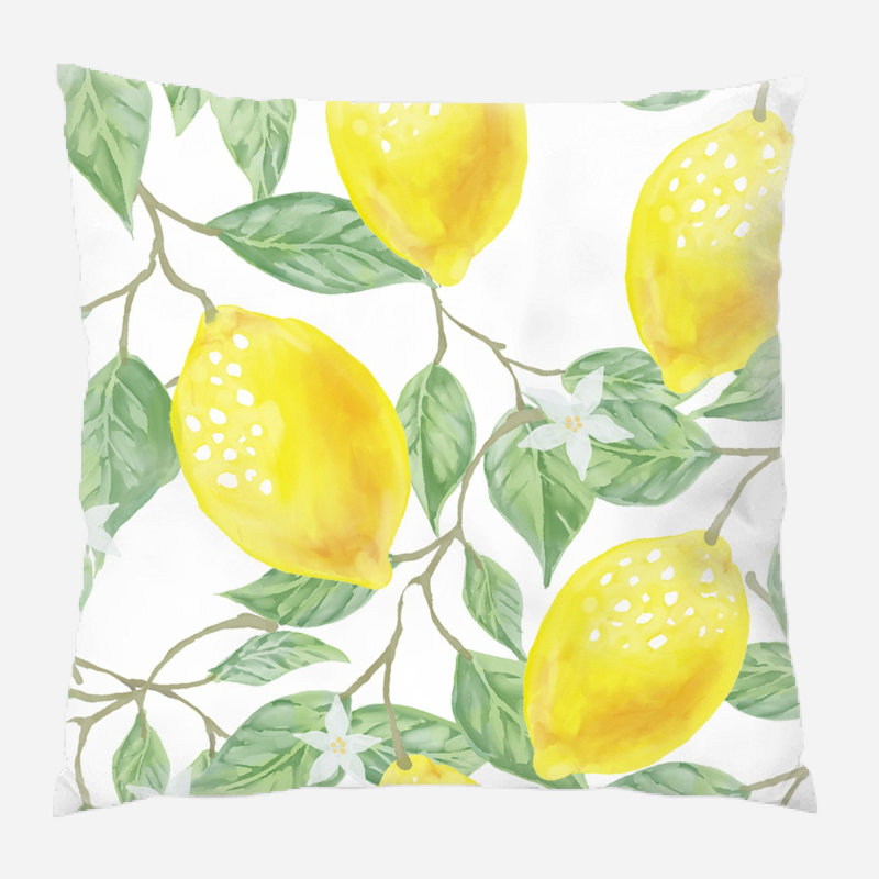 Coussin décoratif textile Hahira, Microsuède, Intérieur