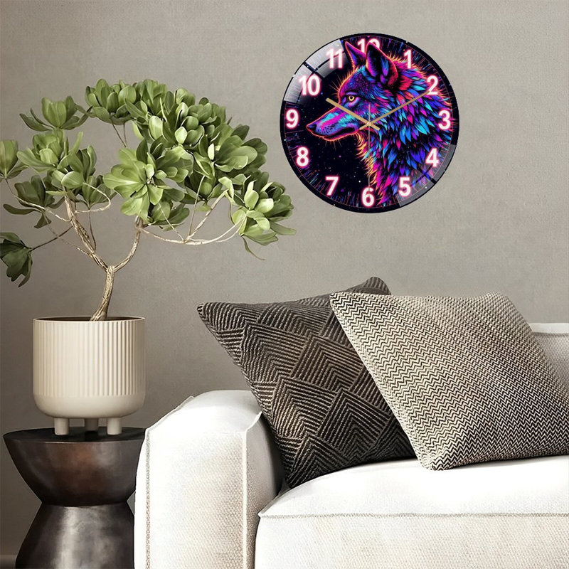 Horloge murale 12 po