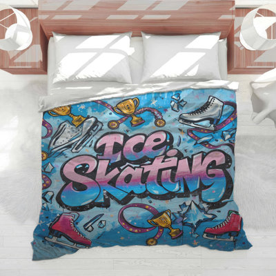 Édredon Graffiti Ice Skates