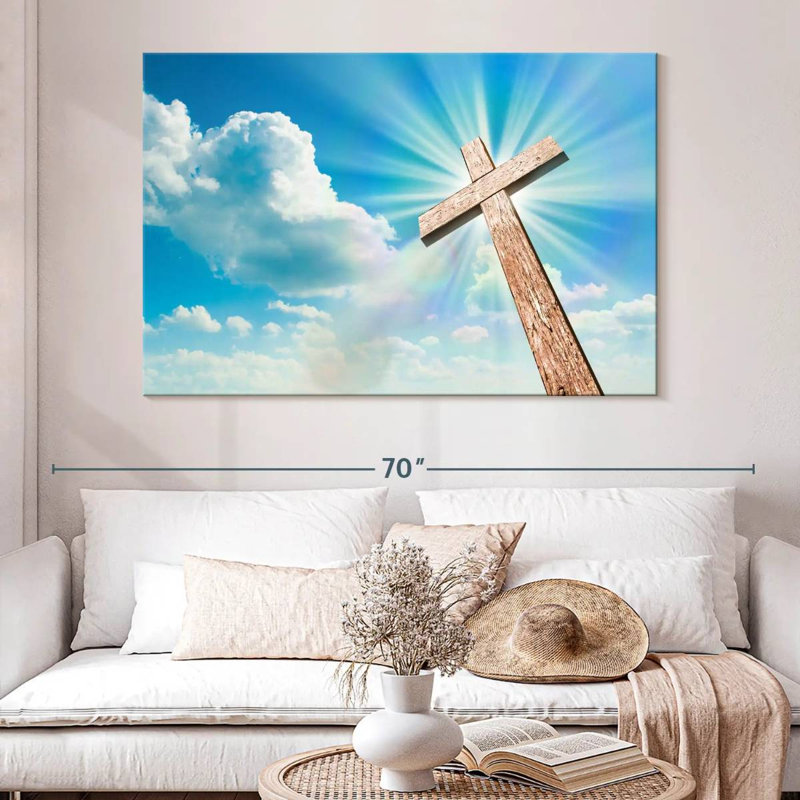 Adella Large Cross, 34" H x 51" W