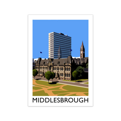 Middlesbrough by Richard O'Neill - Print