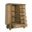 Morrissey 6 Drawer 44.06" W Solid Wood Combo Dresser