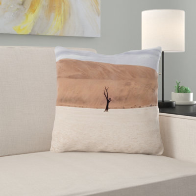Coussin décoratif paysage de désert