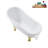 53.1'' x 25.6'' Freestanding Soaking Acrylic Bathtub-72770160-76275073