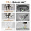 Luminaire de plafond moderne semi-encastré, petit plafonnier près du salon, de la chambre, du couloir, de la salle de bain, de la cuisine, de l'entrée et de la base E26