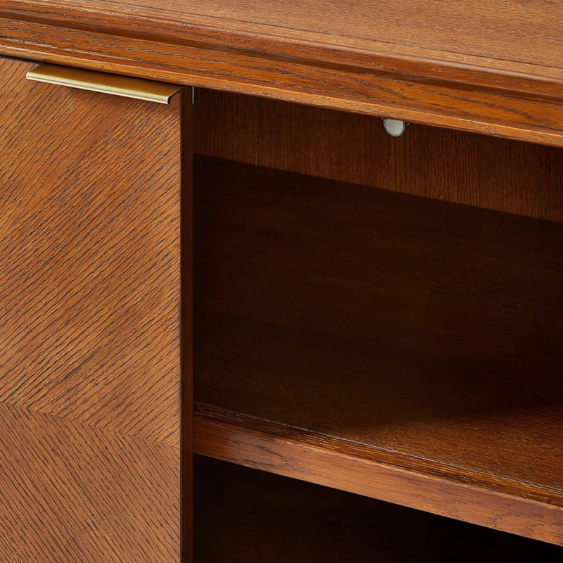 Retro simple and light luxury sideboard
