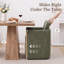 Chaise de salle à manger moderne et mobile avec rangement-618922081