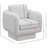 Alessandra Chenille Fabric Swivel Accent Chair-88357515