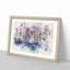 Path Through a Purple Forest - Picture Frame Painting Print-56851691-56851695