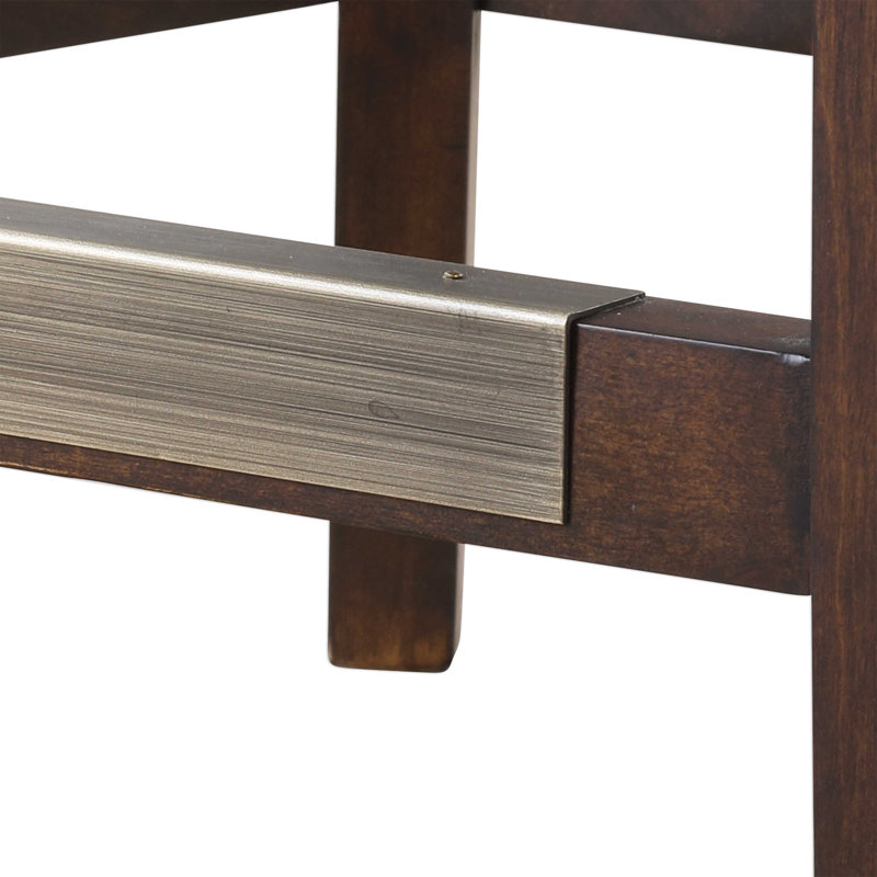 Colten Upholstered Counter Stool with Solid Wood Frame