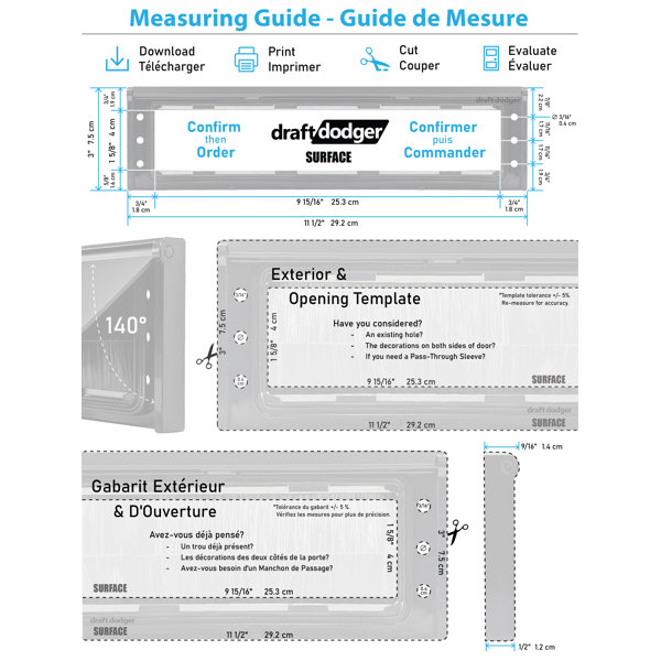 Dimensions du produit