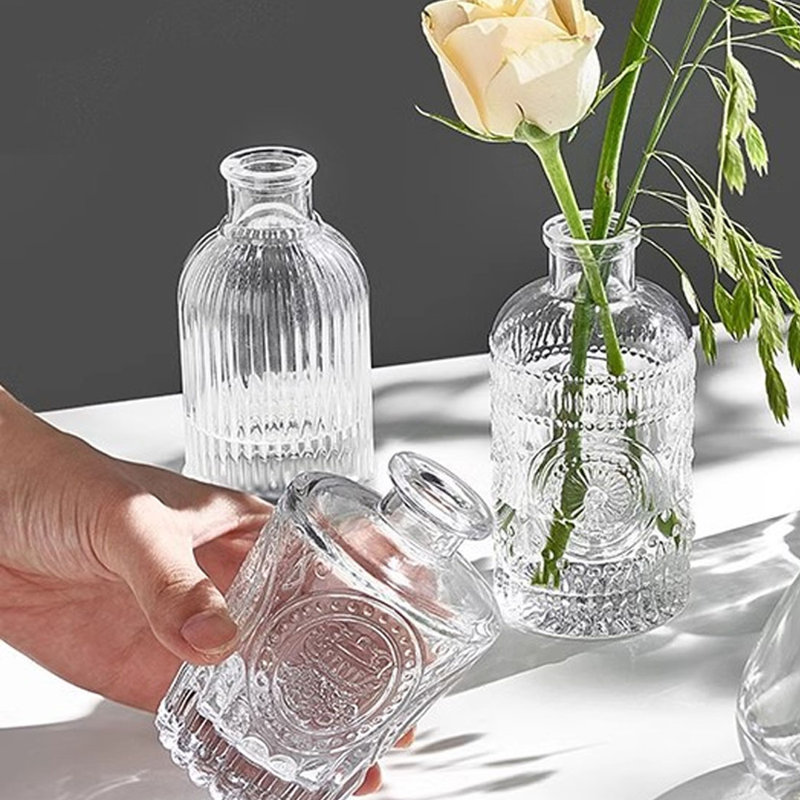 Glass Table Vase - Set of 12