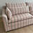 Retro Pink Striped Sofa