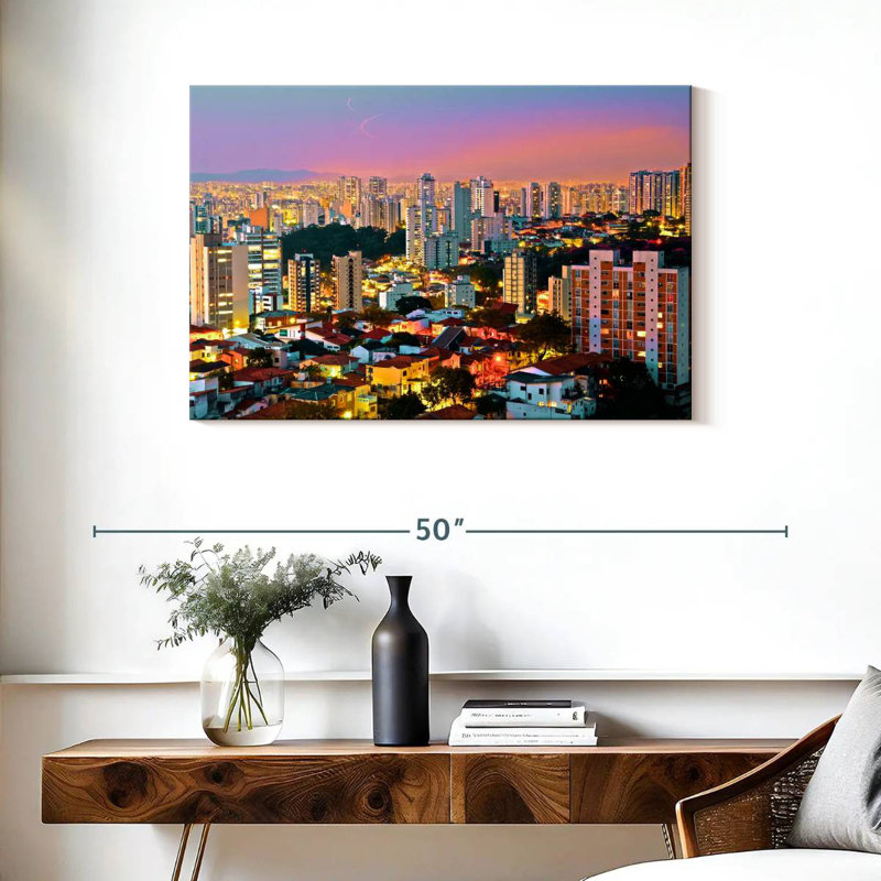 Paysage urbain Sirci, H 24 po x l 36 po
