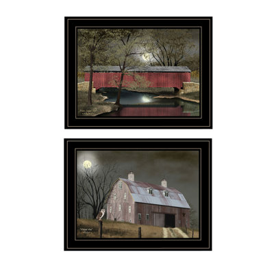 «Midnight Moon» par Billy Jacobs, cadre noir