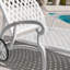 Méridienne en aluminium coulé 1Pcs blanc-2072004956