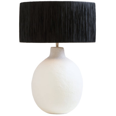 Bethli Papier Mache Table Lamp