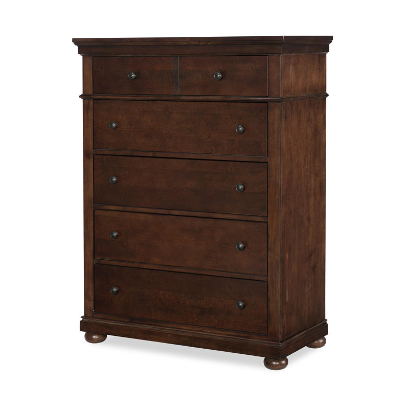Jayden Drawer Chest (5 Drawers), Brown