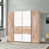 White and light brown is out of stock selected